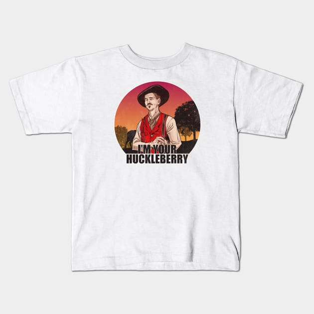 I'm Your Huckleberry new Kids T-Shirt by fathiali